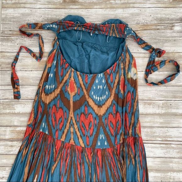Free People Strapless Mojave Boho Maxi Dress Size M - Picture 7 of 14